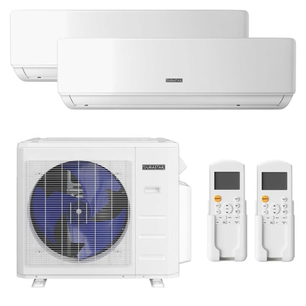 Durastar 36000 BTU Ductless Mini Split Air Conditioner with Remote